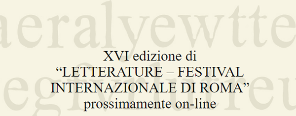 Al via il 20 giugno il XVI Festival Internazionale Letterature