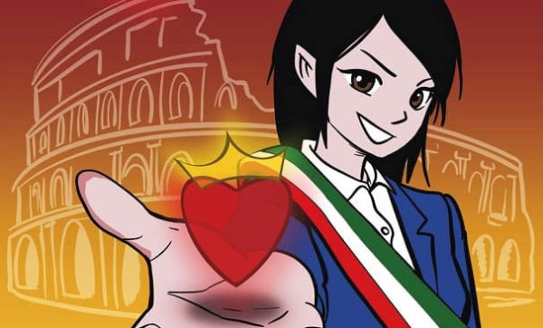 La Sindaca di Roma si trasforma in un fumetto (ma un fumetto lo era già) alla ricerca dei consensi perduti