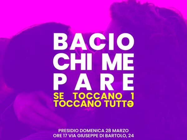 #baciochimepare a Valle Aurelia: il 28 marzo presidio sul luogo dell’aggressione. Gaynet Roma:  “Contro l’ipocrisia della destra e per la Legge Zan”