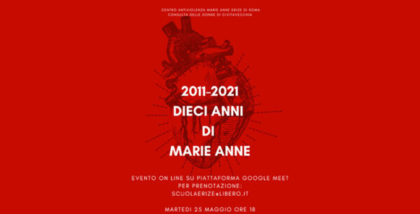 I dieci anni (2011-2021) del Centro antiviolenza Marie Anne Erize di Roma