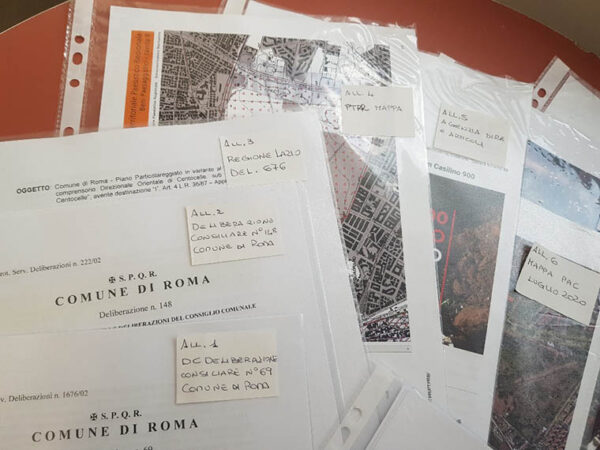 PAC Libero. Rifiuti interrati area ex Casilino 900: consegnato esposto per la Procura della Repubblica