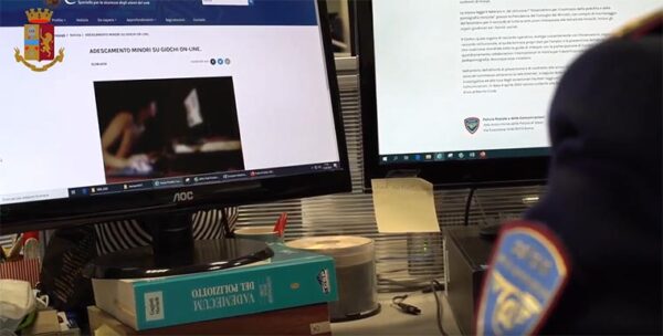 Pedopornografia online: tre arresti a Roma