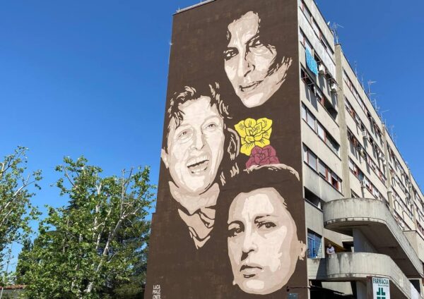 Danneggiato il murales dedicato ad Anna Magnani: “Un atto sconsiderato”