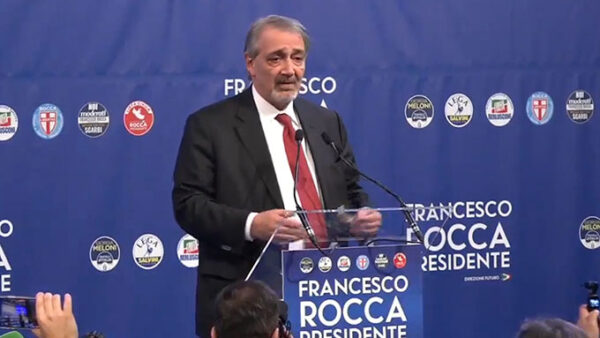 Il Lazio alle destre con il 53,6% dei voti del 37,2% di quelli che hanno votato