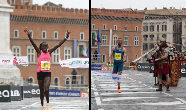 Il marocchino Taoufik Allam e la keniana Betty Chepkwony hanno vinto la maratona di Roma