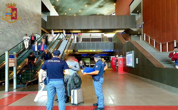 Controlli ed attività di PG condotta dalla Polizia di Stato in ambito ferroviario tra la fine di luglio ed i primi giorni di agosto