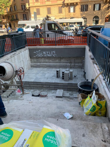 Giubileo, sopralluogo di Segnalini ai lavori di Porta Pia