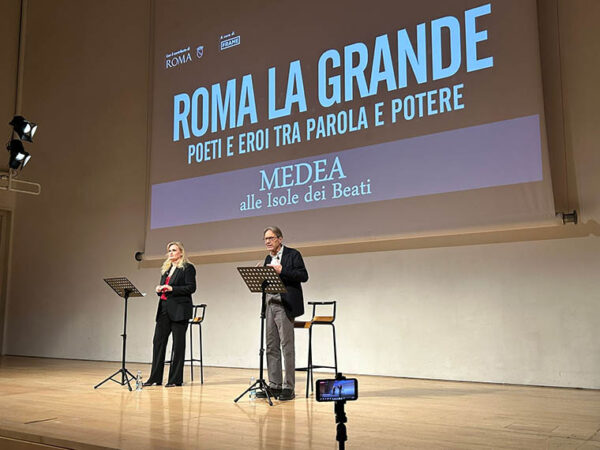 Arianna, Medea e Fedra attraverso la tradizione poetica latina: successo per le serate del Festival della Comunicazione con Maurizio Bettini all’Ara Pacis di roma