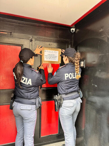 Roma. La Polizia di Stato appone i sigilli ad uno storico locale nel cuore del quartiere Coppedè: resterà chiuso per 10 giorni