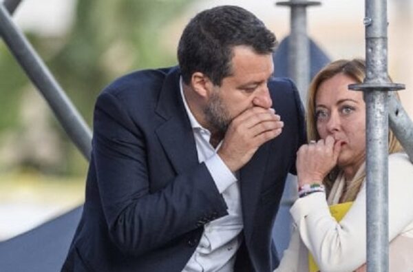 La gelata di Meloni su Salvini: “Contenti del lavoro dell’ottimo ministro degli Interni che abbiamo”