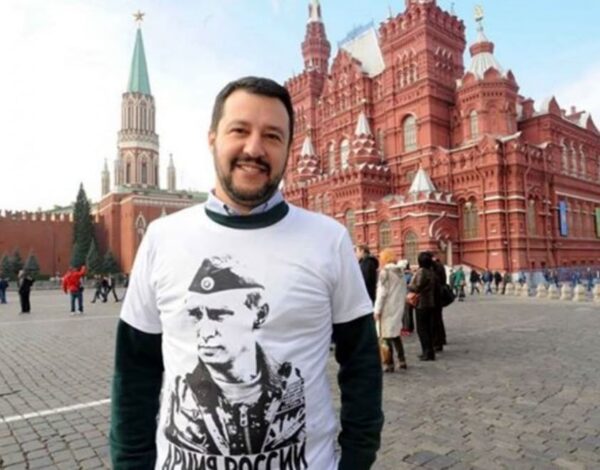 Salvini lancia mille piazze contro la guerra, tanto poi in Parlamento vota il contrario di quello che dice