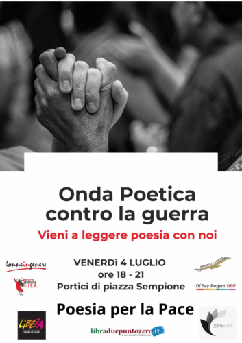 No alla Guerra. Arriva un’Onda “anomala” di poesia