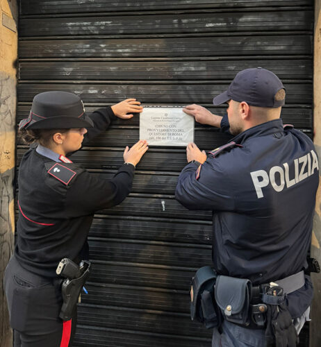 Roma, sospesa la licenza a sei locali