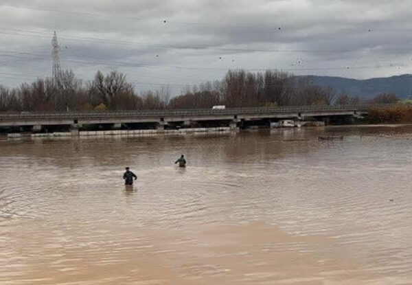 Roma. Esondato l’Aniene a Ponte Mammolo